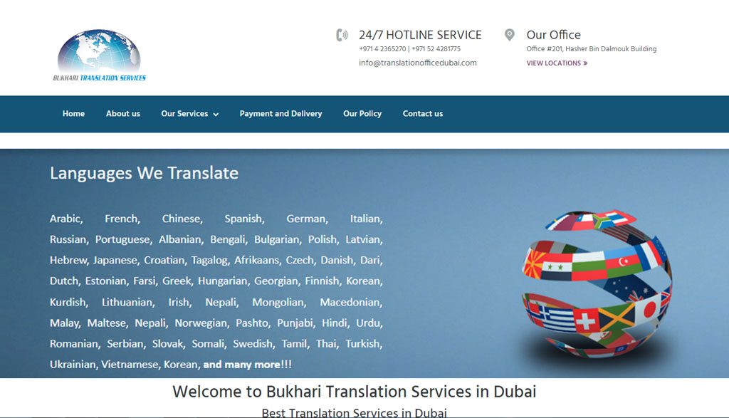 Bukhari Translation Services